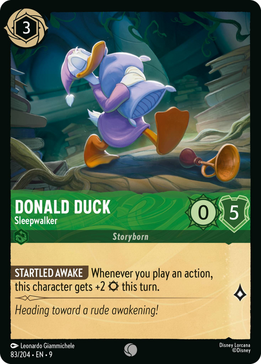 9FAB-83 Donald Duck - Sleepwalker C