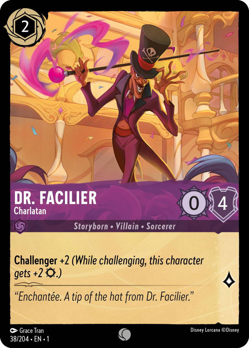 1TFC-38 Dr. Facilier - Charlatan C