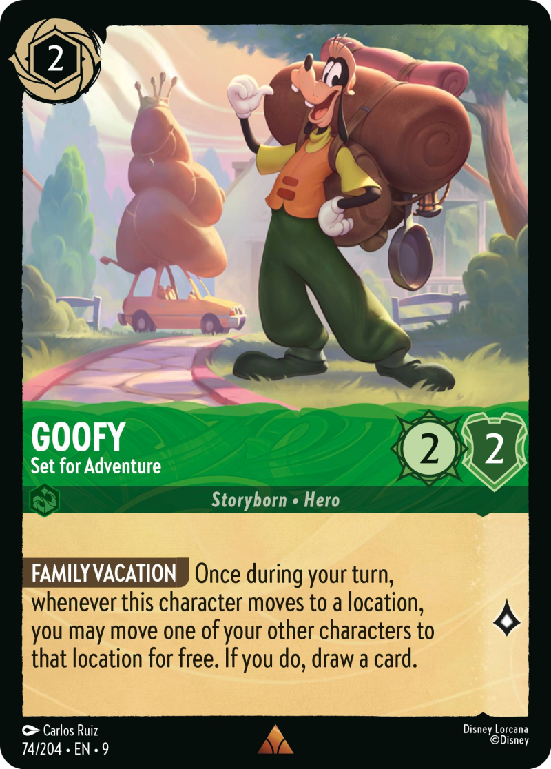 9FAB-74 Goofy - Set for Adventure R