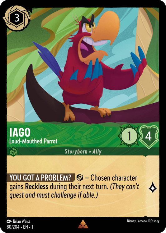 1TFC-80 Iago - Loud-Mouthed Parrot R