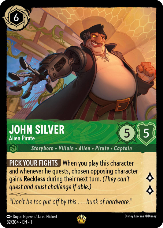 1TFC-82 John Silver - Alien Pirate L