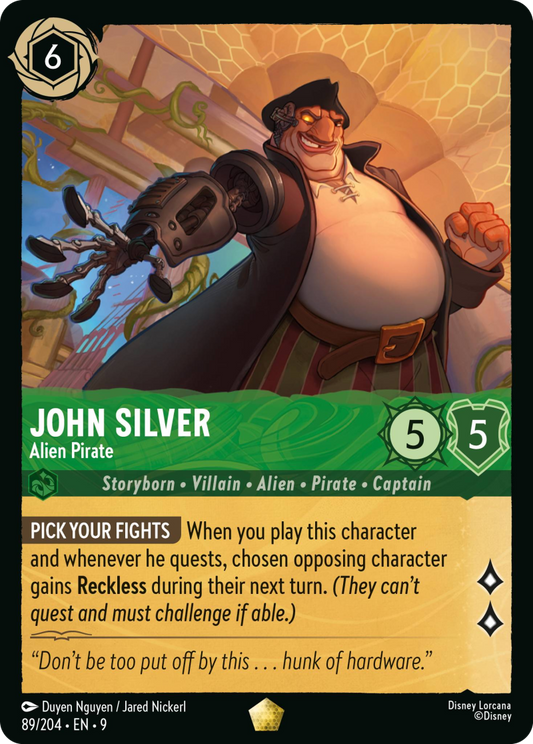 9FAB-89 John Silver - Alien Pirate L