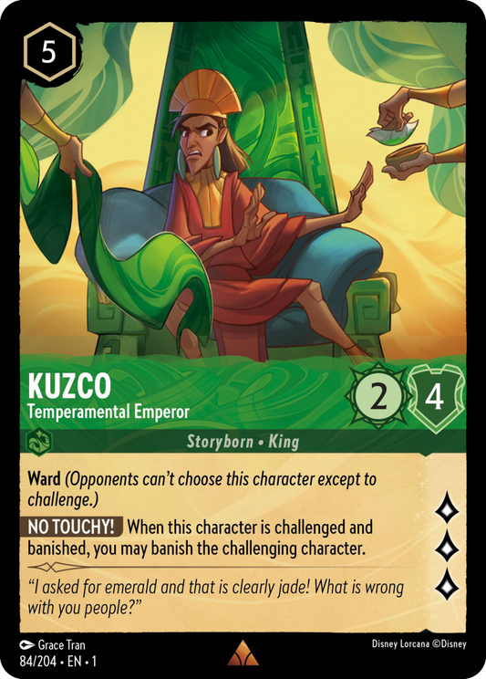 1TFC-84 Kuzco - Temperamental Emperor R