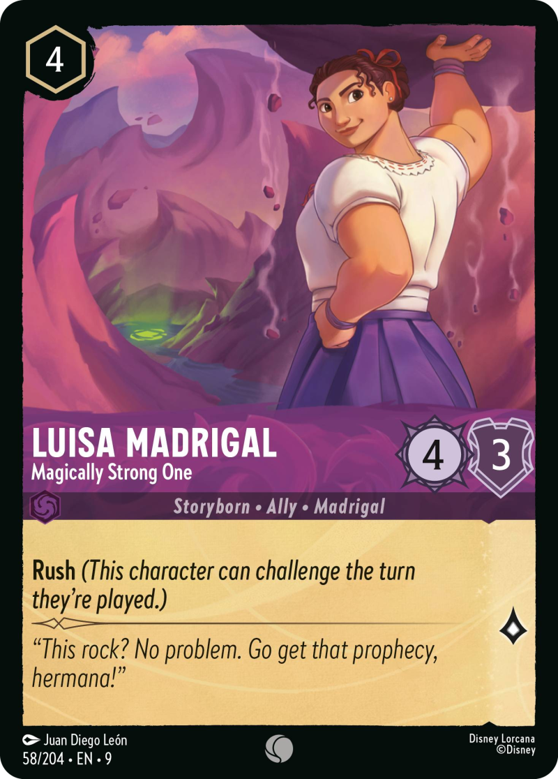 9FAB-58 Luisa Madrigal - Magically Strong One C