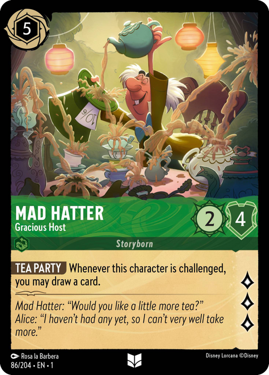 1TFC-86 Mad Hatter - Gracious Host UC
