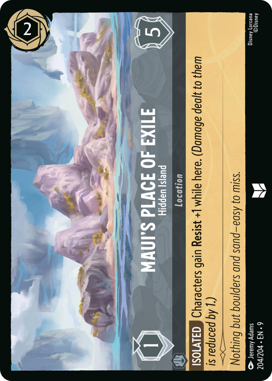 9FAB-204 Maui's Place of Exile - Hidden Island UC