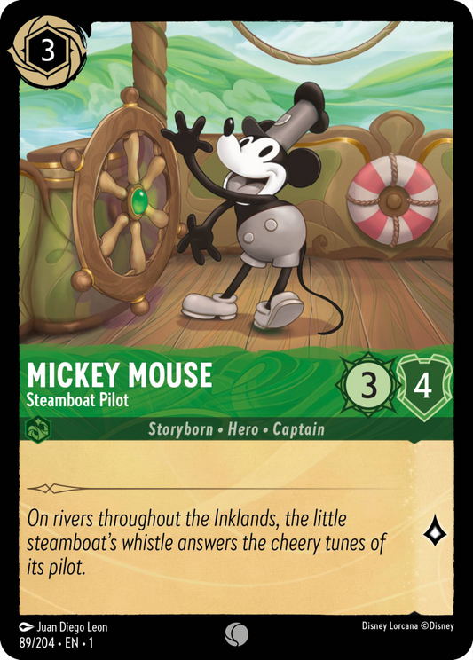 1TFC-89 Mickey Mouse - Steamboat Pilot C