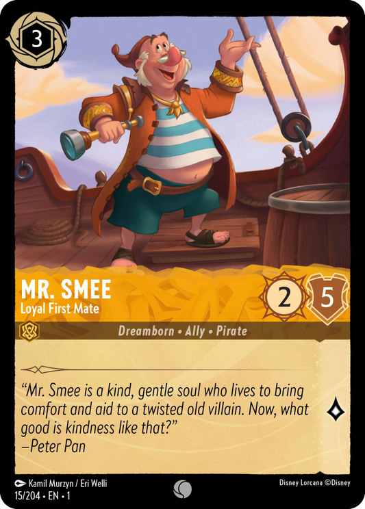 1TFC-15 Mr. Smee - Loyal First Mate C