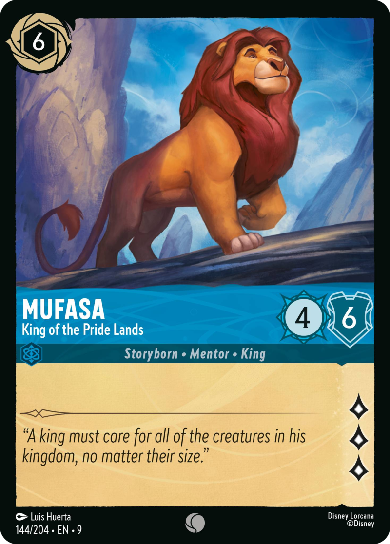 9FAB-144 Mufasa - King of the Pride Lands C