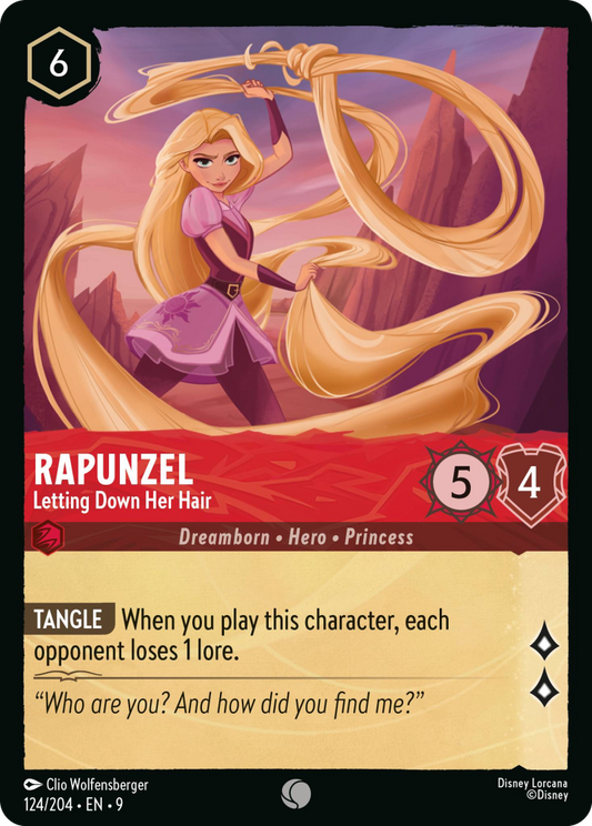 9FAB-124 Rapunzel - Letting Down Her Hair C