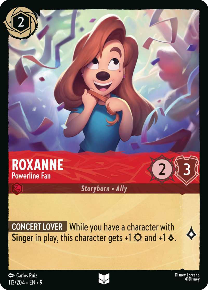 9FAB- 113 Roxanne - Powerline Fan UC