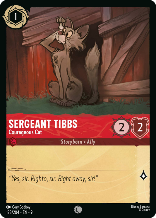 9FAB-128 Sergeant Tibbs - Courageous Cat C