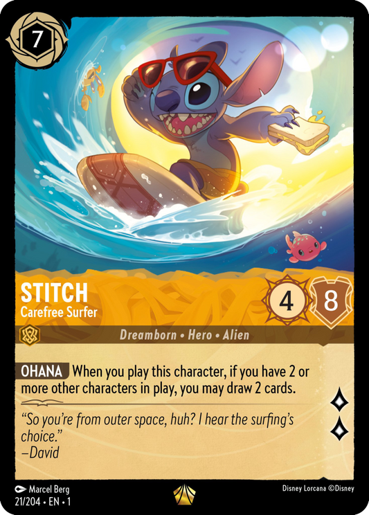 1TFC-21 Stitch - Carefree Surfer L
