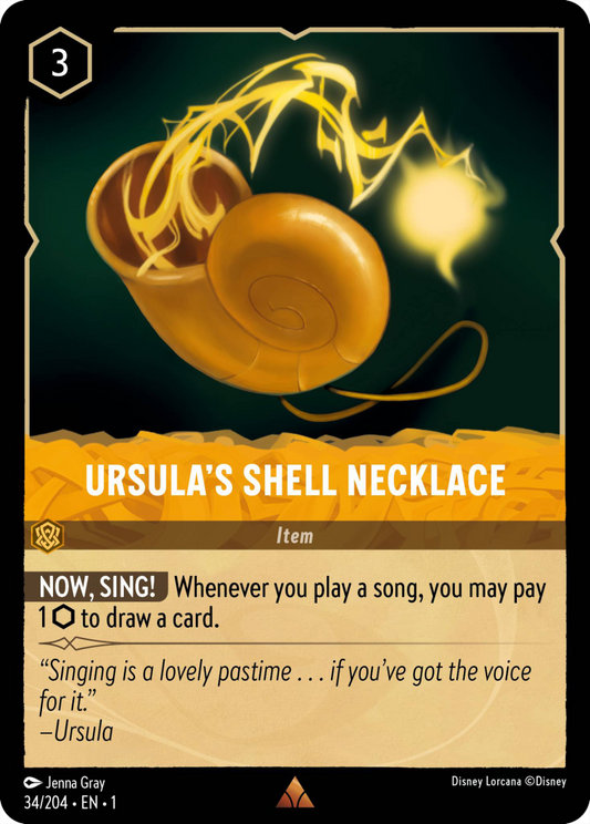 1TFC-34 Ursula's Shell Necklace R