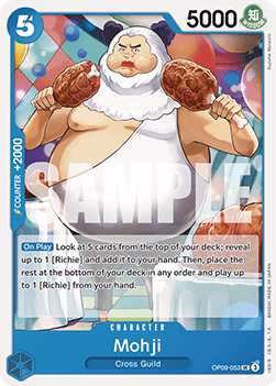 Mohji (OP09-053) - Emperors in the New World (Uncommon) [OP09-053]