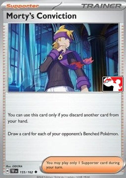 Morty's Conviction - Play! Pokémon Prize Pack Series Six (Promo) [PPS6-TEF 155]