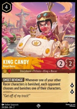 King Candy - Royal Racer - Archazia's Island (Super Rare) [7ARI-20]