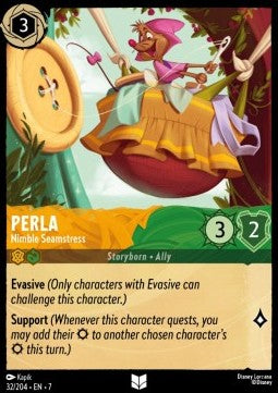 Perla - Nimble Seamstress - Archazia's Island (Uncommon) [7ARI-32]
