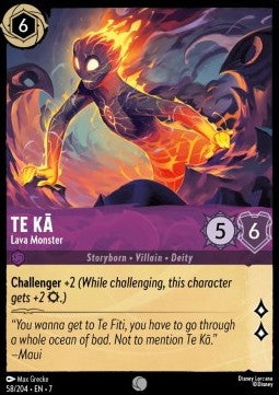 Te Kā - Lava Monster - Archazia's Island (Common) [7ARI-58]