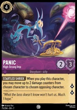 Panic - High‐Strung Imp - Archazia's Island (Common) [7ARI-75]