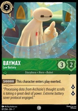 Baymax - Low Battery - Archazia's Island (Common) [7ARI-87]