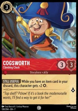 Cogsworth - Climbing Clock - Archazia's Island (Common) [7ARI-130]
