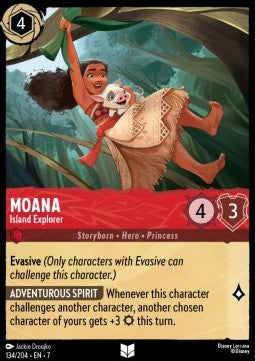 Moana - Island Explorer - Archazia's Island (Uncommon) [7ARI-134]
