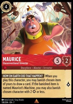 Maurice - Unconventional Inventor - Archazia's Island (Rare) [7ARI-138]