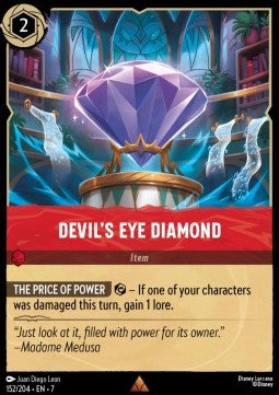 Devil's Eye Diamond (V.1) - Archazia's Island (Rare) [7ARI-152]