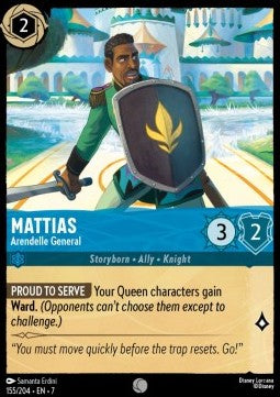 Mattias - Arendelle Guard - Archazia's Island (Common) [7ARI-155]