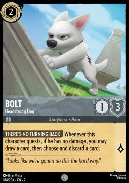 Bolt - Headstrong Dog - Archazia's Island (Common) [7ARI-184]