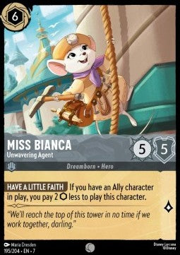 Miss Bianca - Unwavering Agent - Archazia's Island (Common) [7ARI-195]