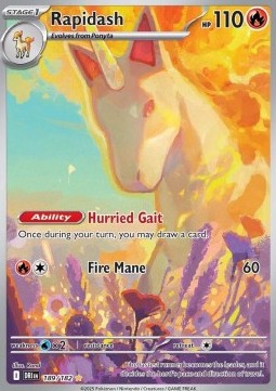 Rapidash - Destined Rivals (Illustration Rare) [DRI-189]