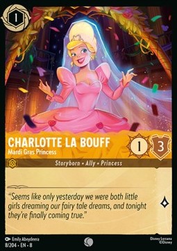 Charlotte La Bouff - Mardi Gras Princess - Reign of Jafar (Common) [8JAF-8]