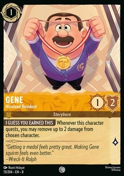 Gene - Niceland Resident - Reign of Jafar (Common) [8JAF-13]
