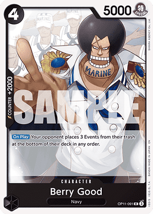 Berry Good (OP11-091) - A Fist of Divine Speed (Uncommon) [OP11-091]