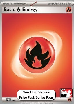 Basic Fire Energy - Play! Pokémon Prize Pack Series Four (Prize Pack Series) [PPS4-SVE 002]