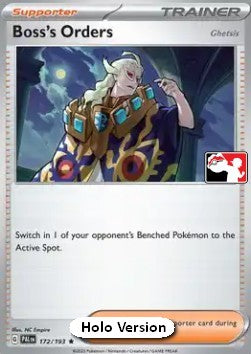 Boss's Orders - Ghetsis - Play! Pokémon Prize Pack Series Four (Prize Pack Series) [PPS4-PAL 172]