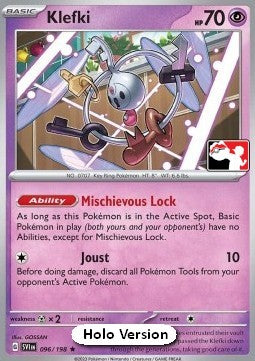 Klefki - Play! Pokémon Prize Pack Series Four (Prize Pack Series) [PPS4-SVI 096]