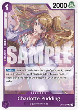 Charlotte Pudding (OP12-071) - Legacy of the Master (Rare) [OP12-071]