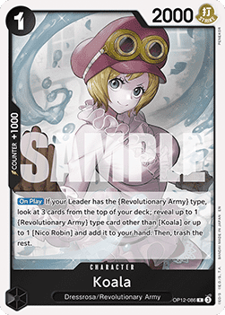 Koala (OP12-086) (V.1) - Legacy of the Master (Rare) [OP12-086]