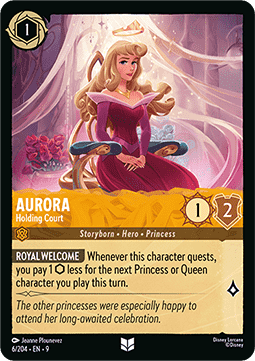 Aurora - Holding Court (V.1) - Fabled (Uncommon) [9FAB-6]