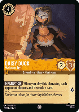 Daisy Duck - Musketeer Spy - Fabled (Common) [9FAB-11]