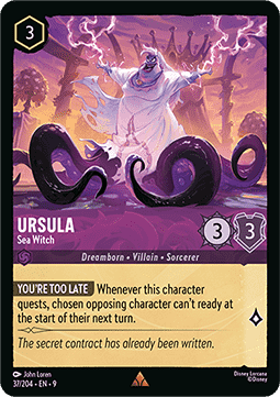 Ursula - Sea Witch (V.1) - Fabled (Rare) [9FAB-37]