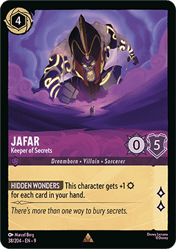 Jafar - Keeper of Secrets - Fabled (Rare) [9FAB-38]