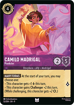 Camilo Madrigal - Prankster - Fabled (Uncommon) [9FAB-52]
