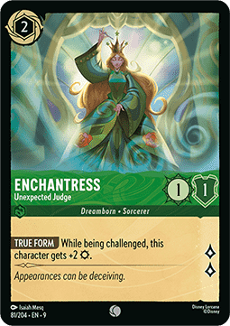 Enchantress - Unexpected Judge - Fabled (Common) [9FAB-81]