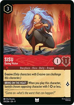 Sisu - Daring Visitor - Fabled (Uncommon) [9FAB-119]