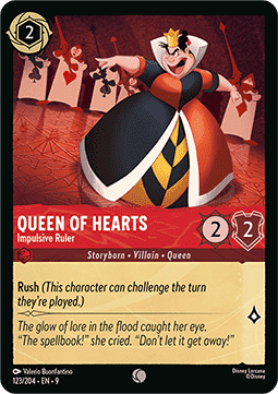Queen of Hearts - Impulsive Ruler - Fabled (Common) [9FAB-123]