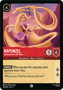 Rapunzel - Letting Down Her Hair - Fabled (Common) [9FAB-124]